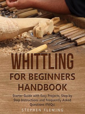 cover image of Whittling for Beginners Handbook